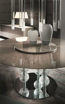 PASHA - Round wooden table by Costantini Pietro - view 3